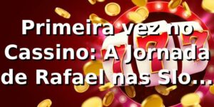 Primeira vez no Cassino: A Jornada de Rafael nas Slots do vwbet 🎰